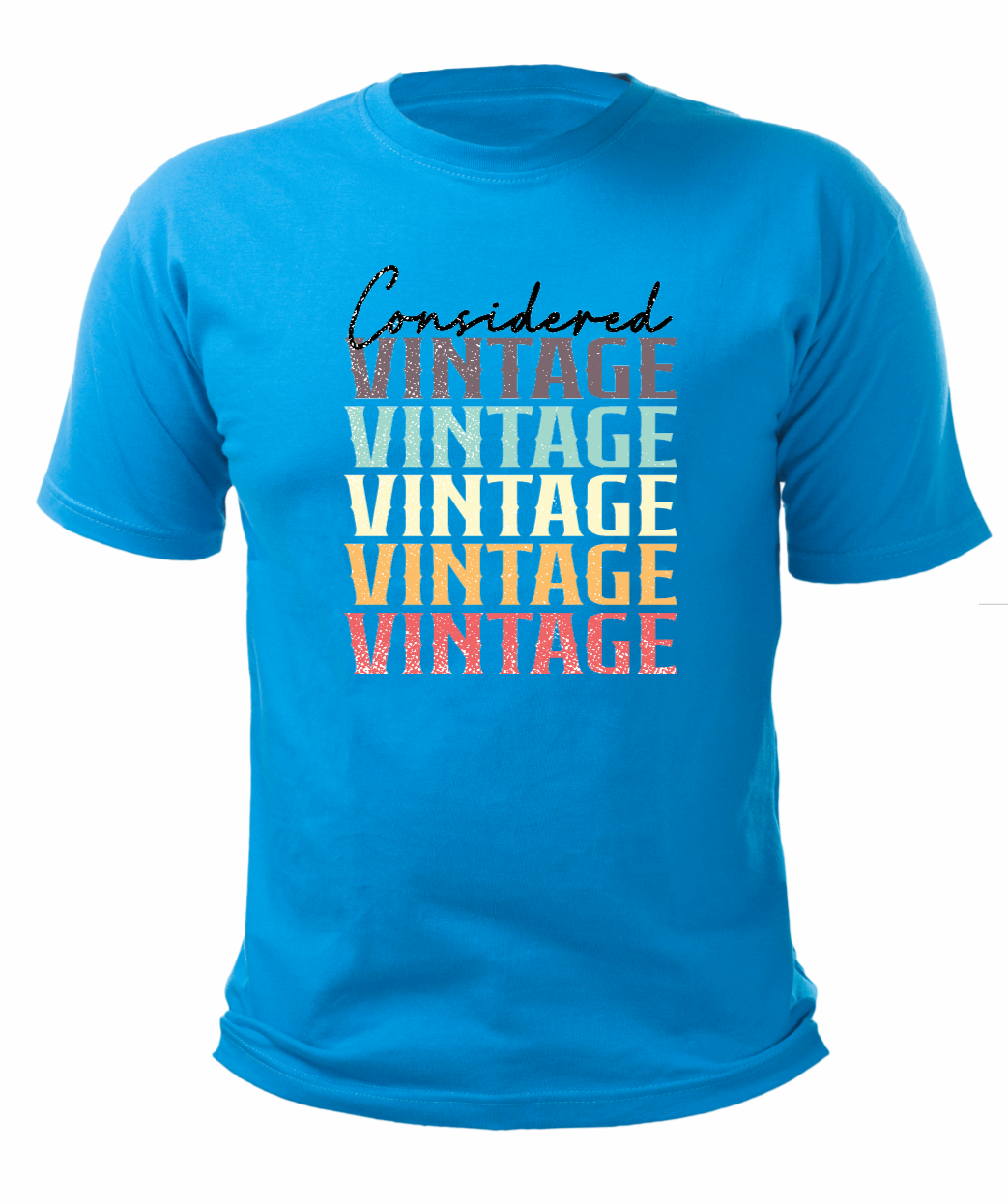 Considered Vintage Short Sleeve Tshirt For Him