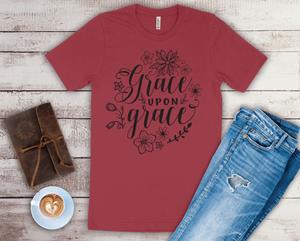 Grace Upon Grace Women's Short Sleeve Tshirt